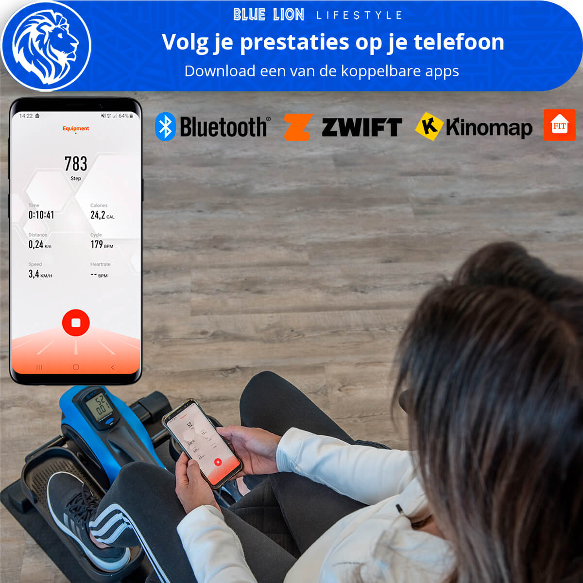 Stoelfiets - Mini Hometrainer