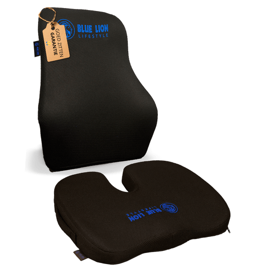 Blue Lion Lifestyle Zitkussen en rugsteun groot