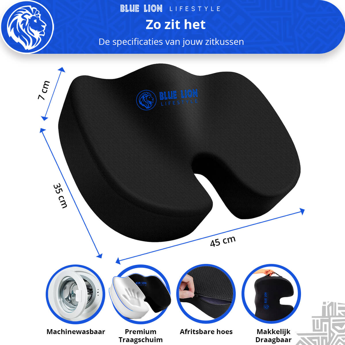 Orthopedische Zitkussens