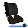 Orthopedisch zitkussen met ergonomische rugsteun - Set + Gel