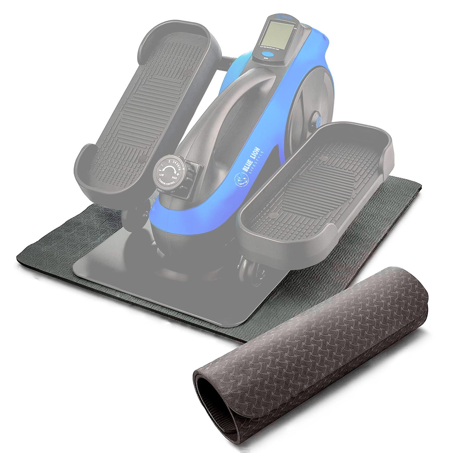Blue Lion Lifestyle Beschermingsmat voor mini-hometrainer