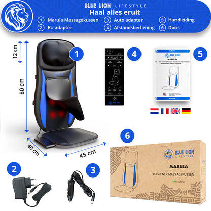Rug en nek massagekussen