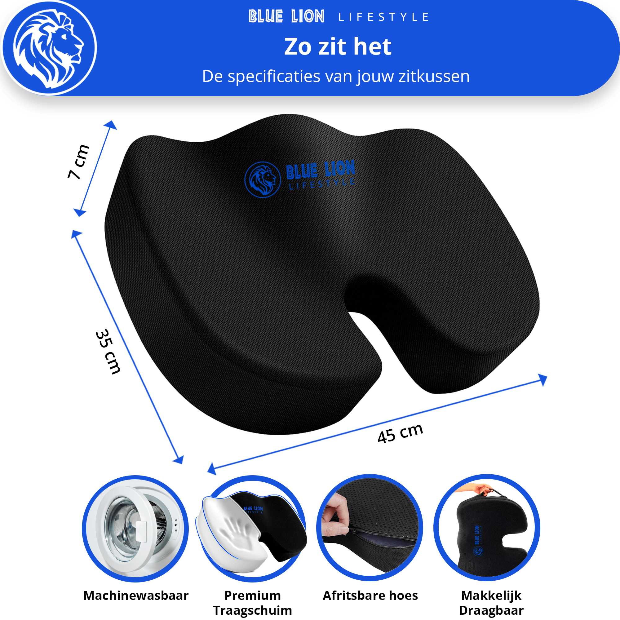 Orthopedisch Zitkussen