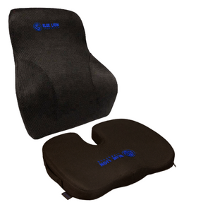 Orthopedisch zitkussen met ergonomische rugsteun groot