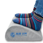 Blue Lion ergonomische voetensteun grijs