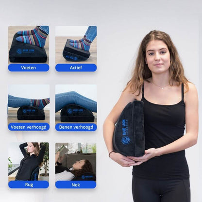 Blue Lion verstelbare voetensteun multifunctioneel