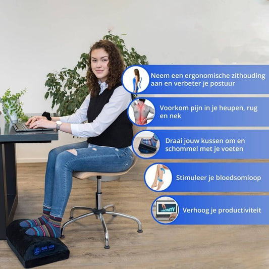 Blue Lion verstelbare voetensteun voordelen